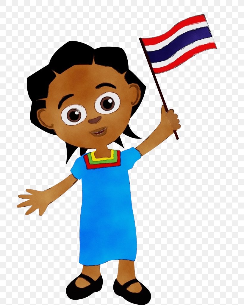 Cartoon Flag Gesture, PNG, 707x1024px, Watercolor, Cartoon, Flag, Gesture, Paint Download Free