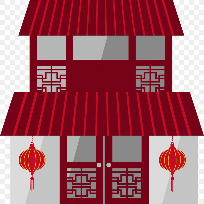 Chinese Tower Paifang Chinese Architecture U4e2du56fdu4f20u7edfu5efau7b51, PNG, 1753x1753px, Chinese Tower, Architectural Style, Architecture, Brand, Cartoon Download Free