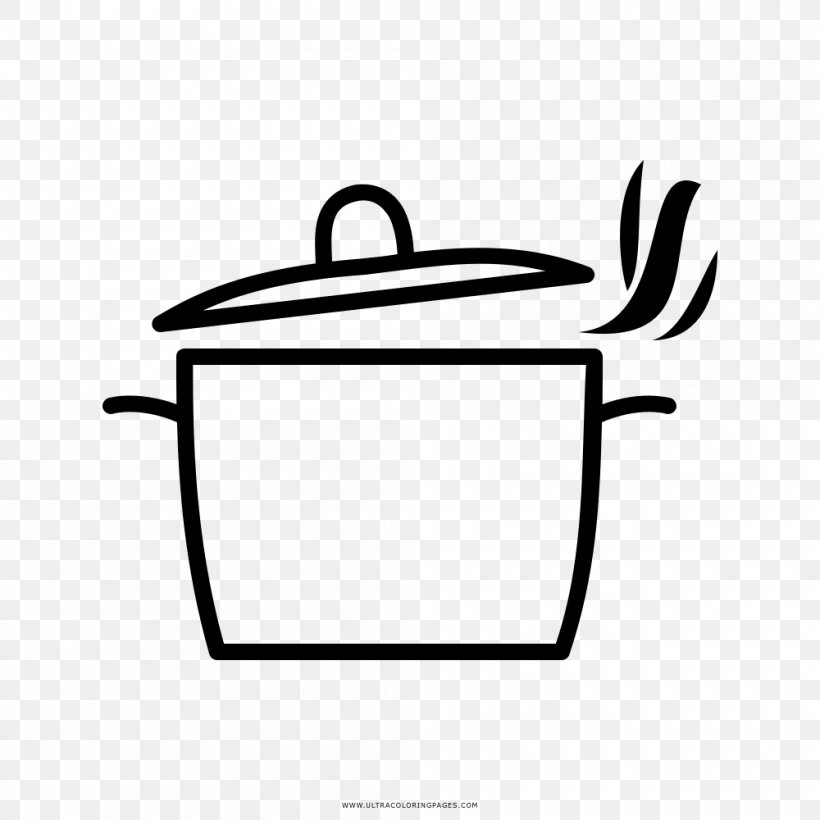 Drawing Coloring Book Stock Pots Clip Art, PNG, 1000x1000px, Drawing, Area, Artwork, Black, Black And White Download Free