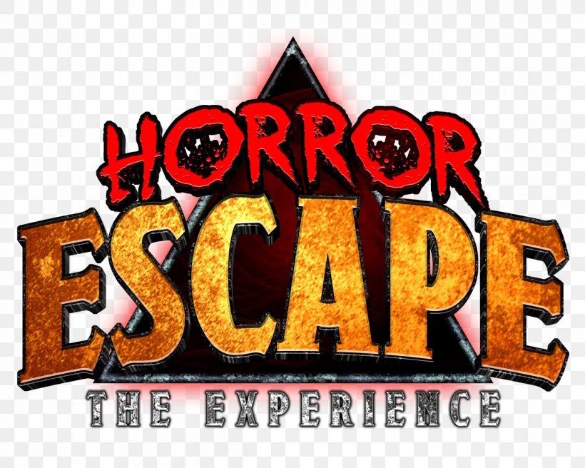 Horror Escape Logo Brand Font Immersion, PNG, 1200x960px, Logo, Brand, Experience, Horror, Immersion Download Free