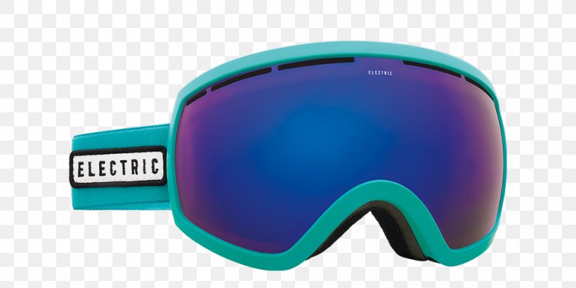 Skiing Electric Visual Evolution, LLC Sunglasses Gafas De Esquí, PNG, 1000x500px, Skiing, Aqua, Azure, Blue, Clothing Download Free