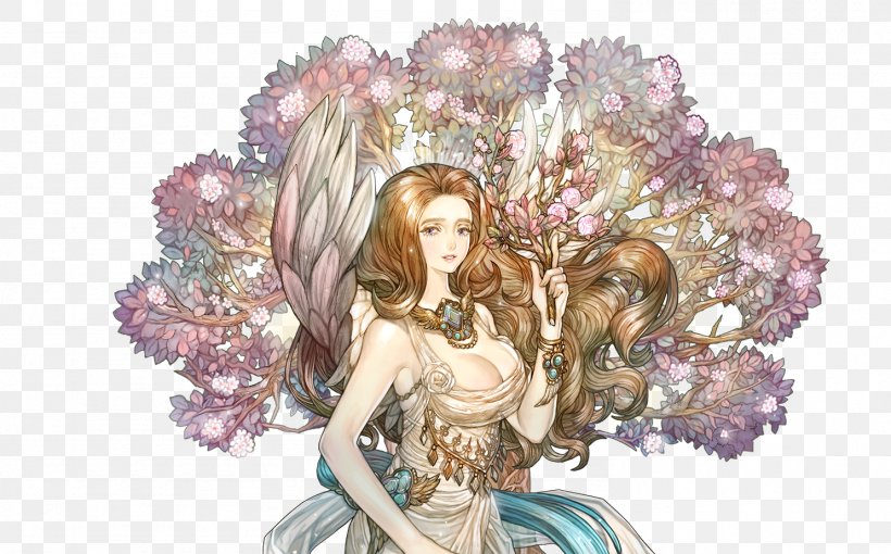 Tree Of Savior Nexon Information Fairy, PNG, 1486x925px, Watercolor, Cartoon, Flower, Frame, Heart Download Free