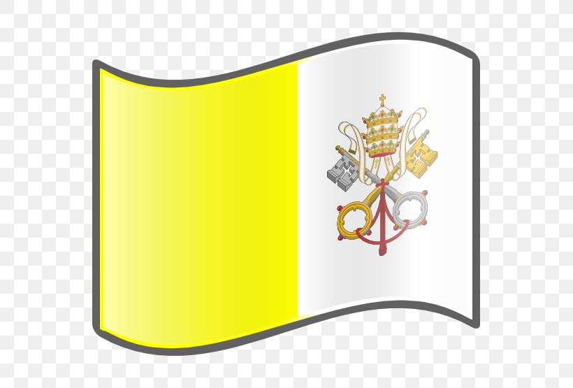 Flag Of Vatican City Holy See Second Vatican Council, PNG, 555x555px, Vatican City, Aita Santu, Apostolic Nunciature, Brand, Flag Download Free