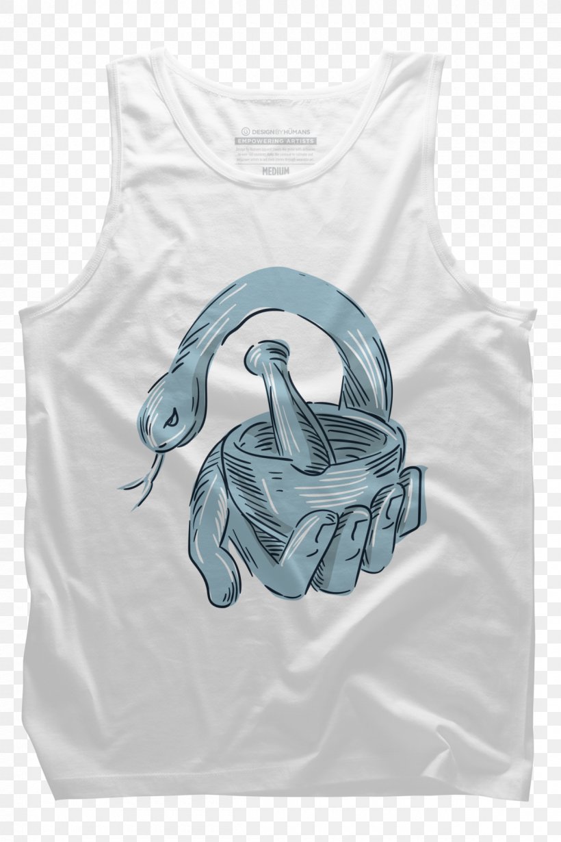 T-shirt Sleeveless Shirt Design By Humans Drawing, PNG, 1200x1800px, Tshirt, Active Tank, Animal, Blue, Clothing Download Free