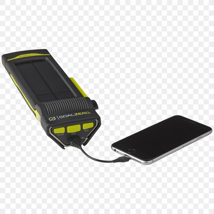 Battery Charger Flashlight Lighting GOAL ZERO Torch 250, PNG, 2000x2000px, Battery Charger, Electronic Device, Electronics Accessory, Flashlight, Floodlight Download Free