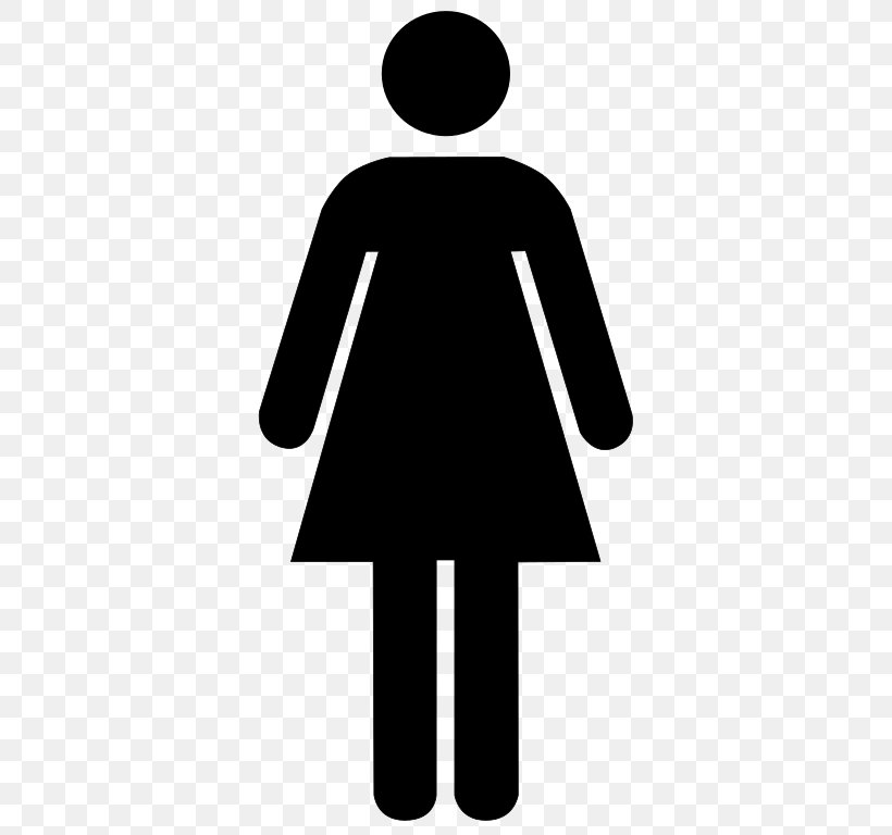 Public Toilet Woman Female Clip Art, PNG, 416x768px, Public Toilet, Bathroom, Black, Black And White, Female Download Free