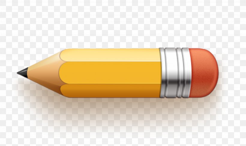 Pencil Eraser Computer File, PNG, 3816x2264px, Pencil, Bullet, Cylinder, Designer, Drawing Download Free