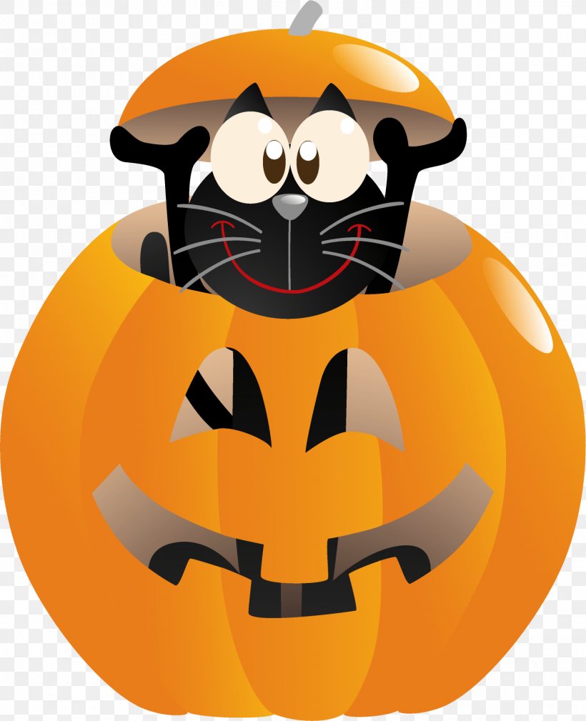 Halloween Cat Pumpkin, PNG, 1473x1814px, Halloween, All Saints Day, Black Cat, Calabaza, Cartoon Download Free