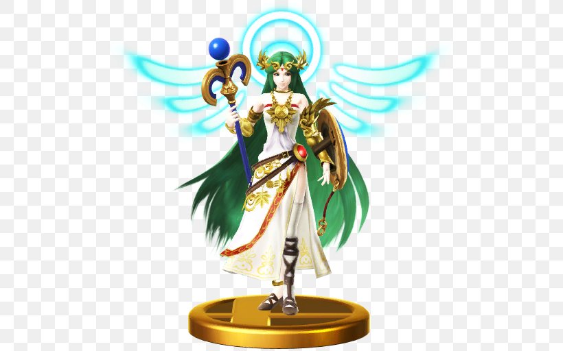 Super Smash Bros. For Nintendo 3DS And Wii U Kid Icarus: Uprising Palutena, PNG, 512x512px, Kid Icarus, Action Figure, Amiibo, Electronic Entertainment Expo 2011, Fictional Character Download Free