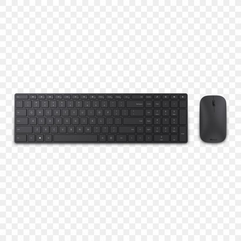 Computer Keyboard Computer Mouse Microsoft Bluetooth Wireless, PNG, 1000x1000px, Computer Keyboard, Bluetooth, Bluetooth Low Energy, Computer, Computer Component Download Free