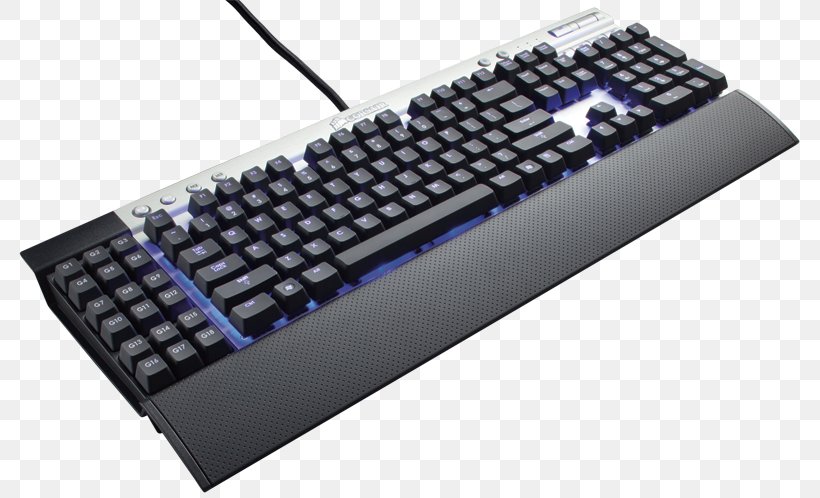 Computer Keyboard Corsair Vengeance K90 Gaming Keypad Input Devices Corsair Vengeance K70, PNG, 800x498px, Computer Keyboard, Computer Component, Computer Data Storage, Corsair Components, Electronic Device Download Free