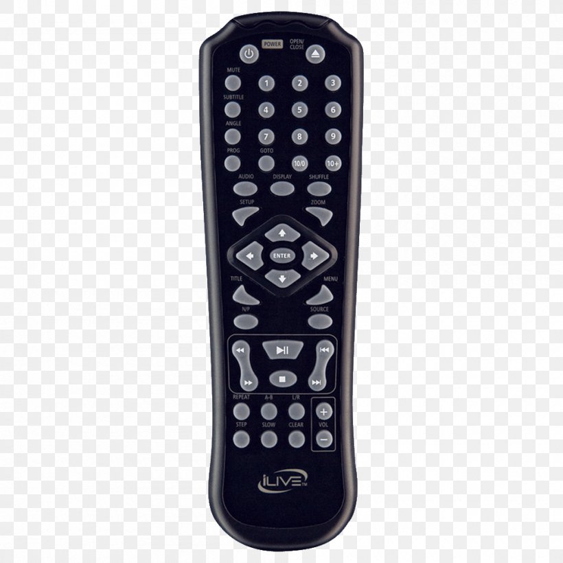Remote Controls AV Receiver DVD Player Television Audio, PNG, 1000x1000px, Remote Controls, Audio, Av Receiver, Controller, Digital Media Download Free