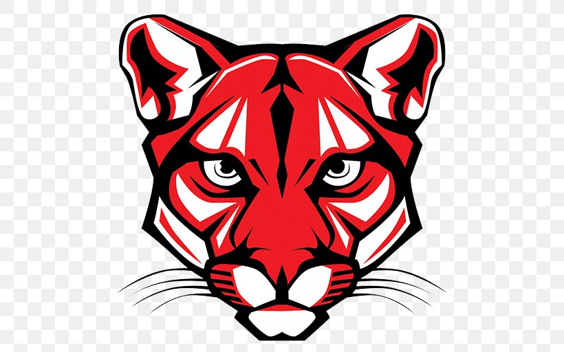 Tiger Manchester Elementary School Cougar Clip Art, PNG, 512x512px, Tiger, Art, Artwork, Big Cats, Black And White Download Free
