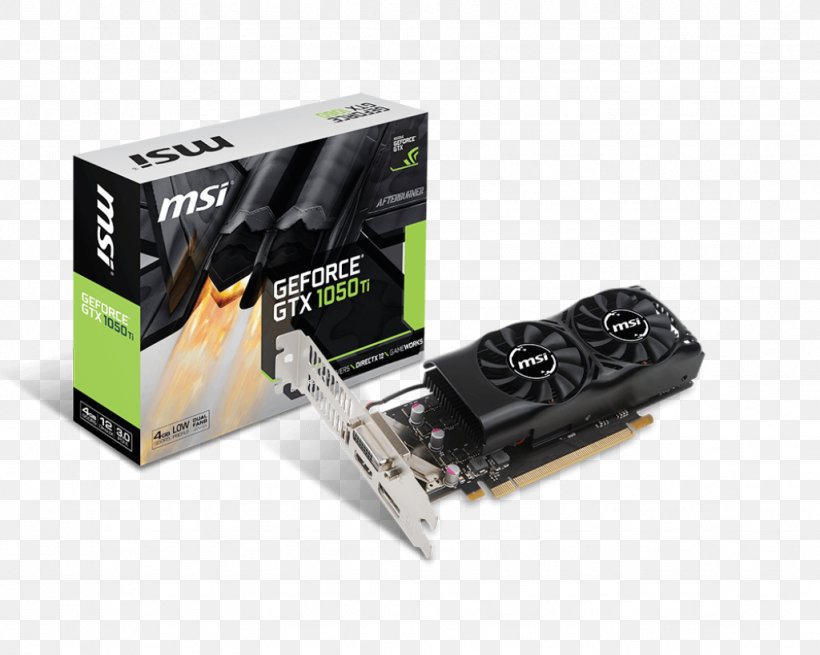 Graphics Cards & Video Adapters NVIDIA GeForce GTX 1050 Ti GDDR5 SDRAM Micro-Star International, PNG, 1024x819px, Graphics Cards Video Adapters, Cable, Computer, Computer Component, Digital Visual Interface Download Free