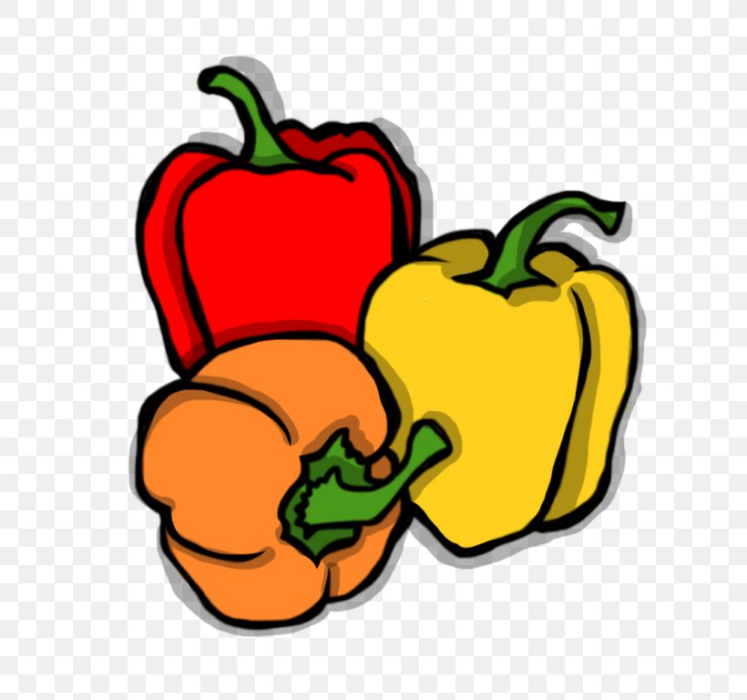 Habanero Bell Pepper Chili Pepper Food Paprika, PNG, 768x768px, Habanero, Apple, Artwork, Bell Pepper, Bell Peppers And Chili Peppers Download Free