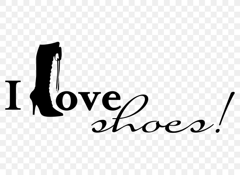 Logo Shoe White Font, PNG, 800x600px, Logo, Area, Black, Black And White, Brand Download Free