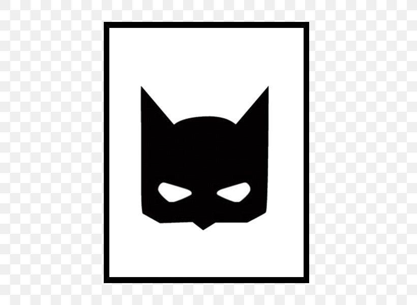 Batman Canvas Print Wall Decal Mask, PNG, 600x600px, Batman, Area, Art, Batman Black And White, Batman The Animated Series Download Free