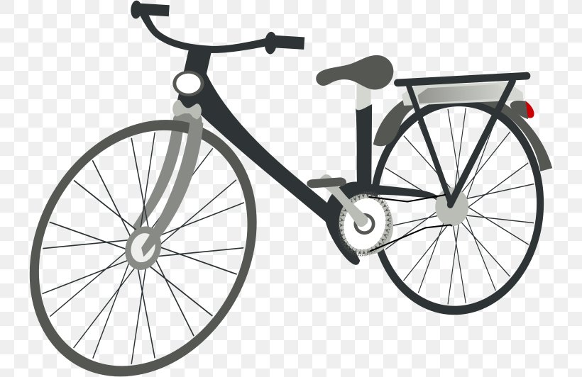 Bicycle Free Content Clip Art, PNG, 738x532px, Bicycle, Bicycle Accessory, Bicycle Drivetrain Part, Bicycle Frame, Bicycle Part Download Free