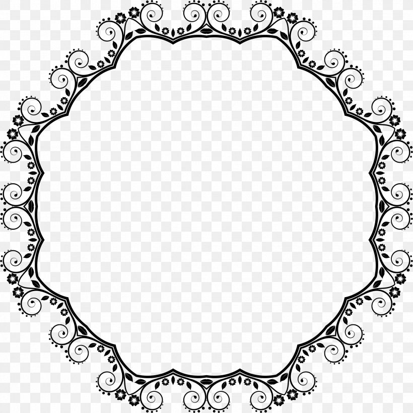 Clip Art, PNG, 2328x2328px, Royaltyfree, Area, Black, Black And White, Border Download Free