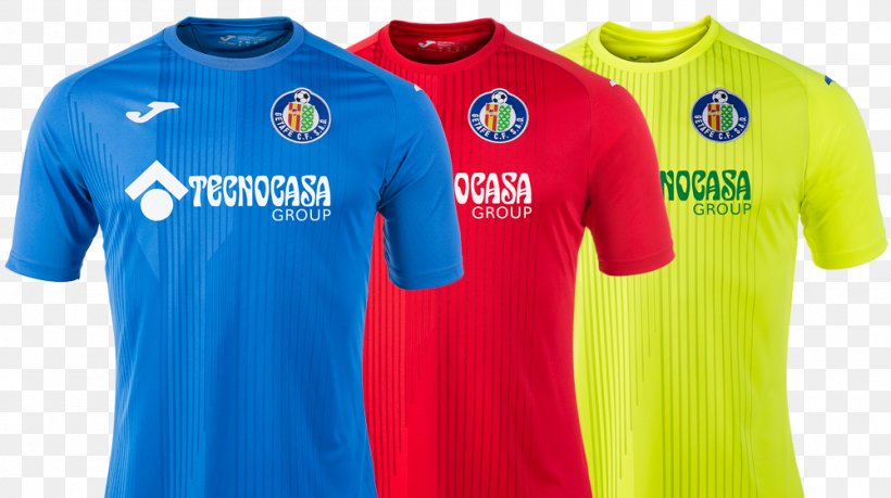Getafe CF La Liga T-shirt Jersey, PNG, 1000x560px, 2018, Getafe, Active Shirt, Brand, Clothing Download Free