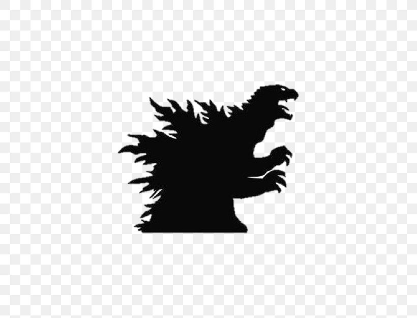 Godzilla Wall Decal Sticker, PNG, 625x625px, Godzilla, Black, Black And White, Carnivoran, Decal Download Free