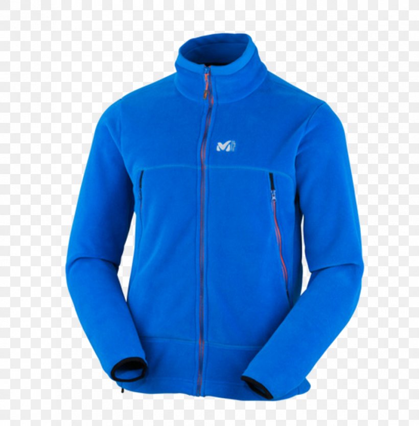 Polar Fleece T-shirt Jacket Hood Millet, PNG, 956x970px, Polar Fleece, Azure, Blue, Coat, Cobalt Blue Download Free