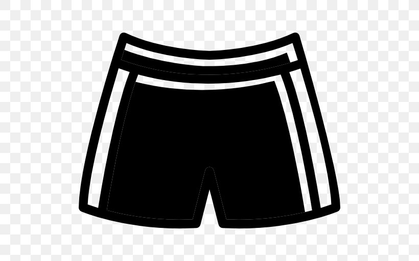 Swim Briefs Underpants Black & White, PNG, 512x512px, Swim Briefs, Active Shorts, Black, Black M, Black White M Download Free