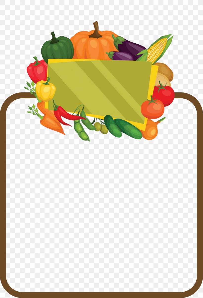 Thanksgiving Frame Fall Frame Autumn Frame, PNG, 2046x3000px, Thanksgiving Frame, Autumn Frame, Bell Pepper, Chili Con Carne, Chili Pepper Download Free