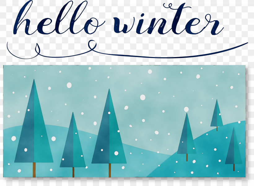 Triangle Font Banner Pattern, PNG, 2760x2022px, Hello Winter, Banner, Geometry, Mathematics, Meter Download Free