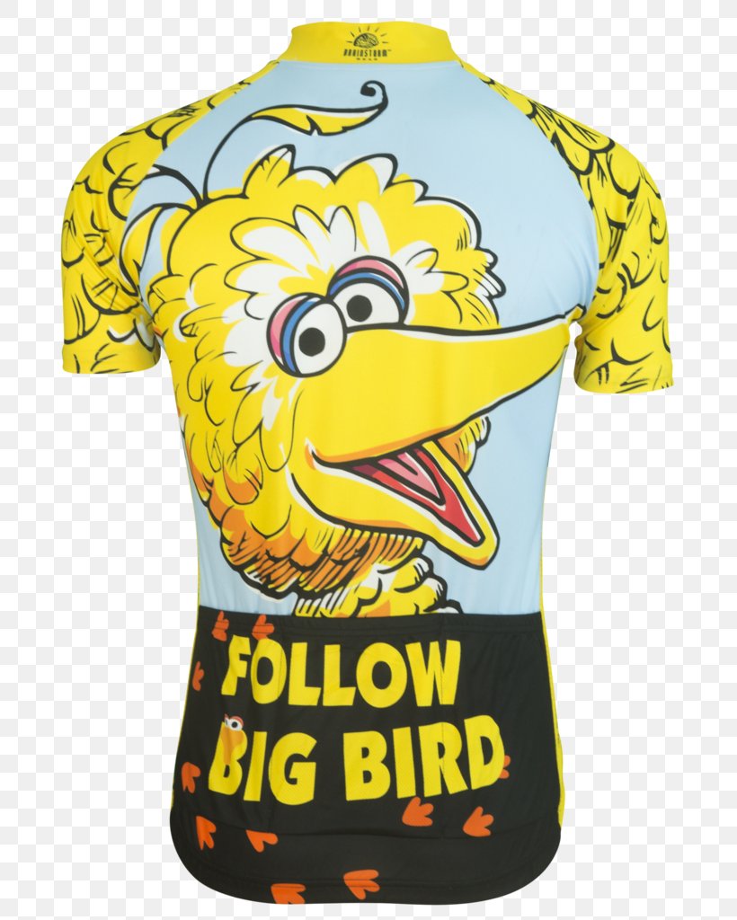 Big Bird Mr. Snuffleupagus Cookie Monster Grover Oscar The Grouch, PNG, 717x1024px, Big Bird, Active Shirt, Bert, Bert Ernie, Brand Download Free