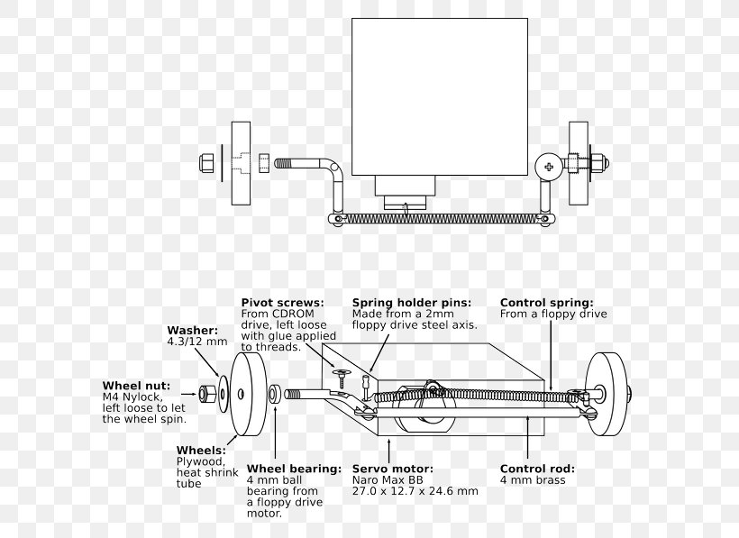 Car Ackermann Steering Geometry Caster Angle Servomotor, PNG, 640x597px, Car, Ackermann Steering Geometry, Area, Artwork, Auto Part Download Free