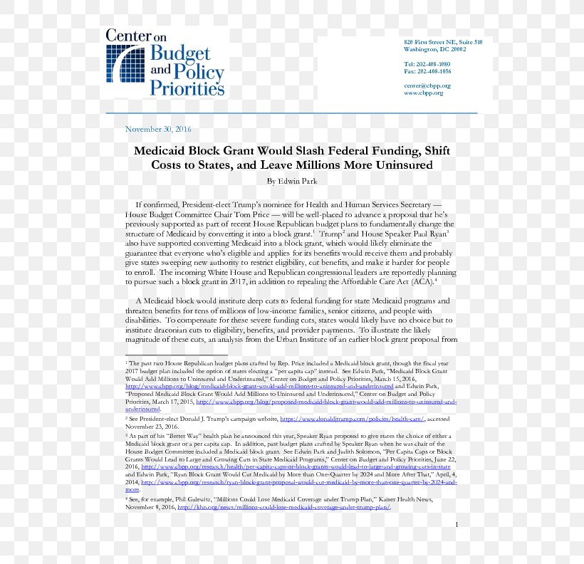 Center On Budget And Policy Priorities Tax Cut Supplemental Nutrition Assistance Program, PNG, 612x792px, Budget, Area, Constitutional Amendment, Document, Finance Download Free