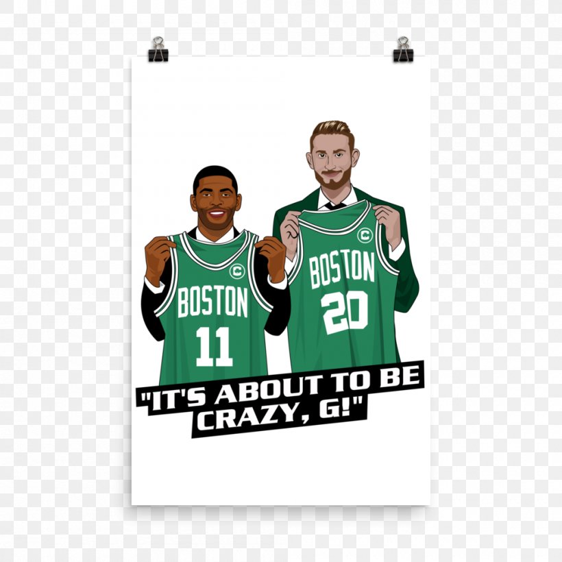 Jersey Long-sleeved T-shirt Boston Celtics Hoodie, PNG, 1000x1000px, Jersey, Area, Boston Celtics, Brand, Clothing Download Free