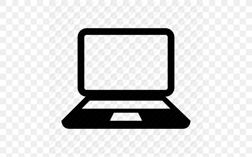 Laptop MacBook Pro Handheld Devices, PNG, 512x512px, Laptop, Apple Icon Image Format, Black And White, Brand, Communication Download Free