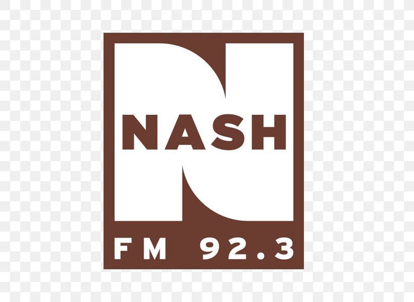 WNSH Radio Station FM Broadcasting Nash FM WXBM-FM, PNG, 600x600px, Radio Station, Area, Brand, Brown, Country Music Download Free