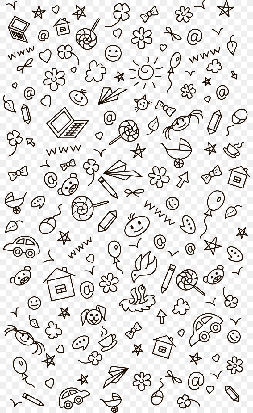 Cartoon Doodle Icon, PNG, 800x1339px, Cartoon, Area, Black And White, Doodle, Drawing Download Free