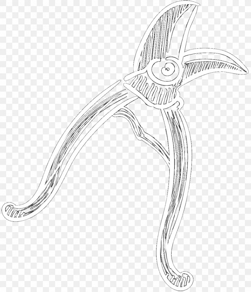 Sketch Reptile Product Design Black & White, PNG, 958x1118px, Reptile, Art, Black White M, Body Jewellery, Character Download Free