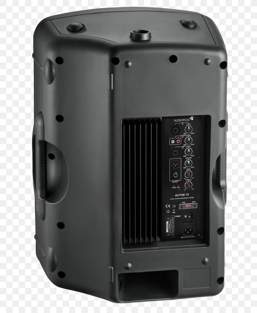Subwoofer Sound Computer Speakers Powered Speakers XLR Connector, PNG, 683x1000px, Subwoofer, Amplificador, Audio, Audio Equipment, Computer Speaker Download Free