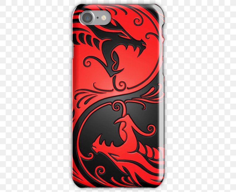 Zazzle Yin And Yang Sticker Wall Decal Red, PNG, 500x667px, Zazzle, Black, Black And White, Blue, Chinese Dragon Download Free