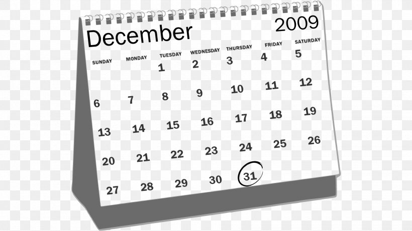 Calendar Clip Art, PNG, 1920x1080px, 2016, 2018, Calendar, Area, Black And White Download Free
