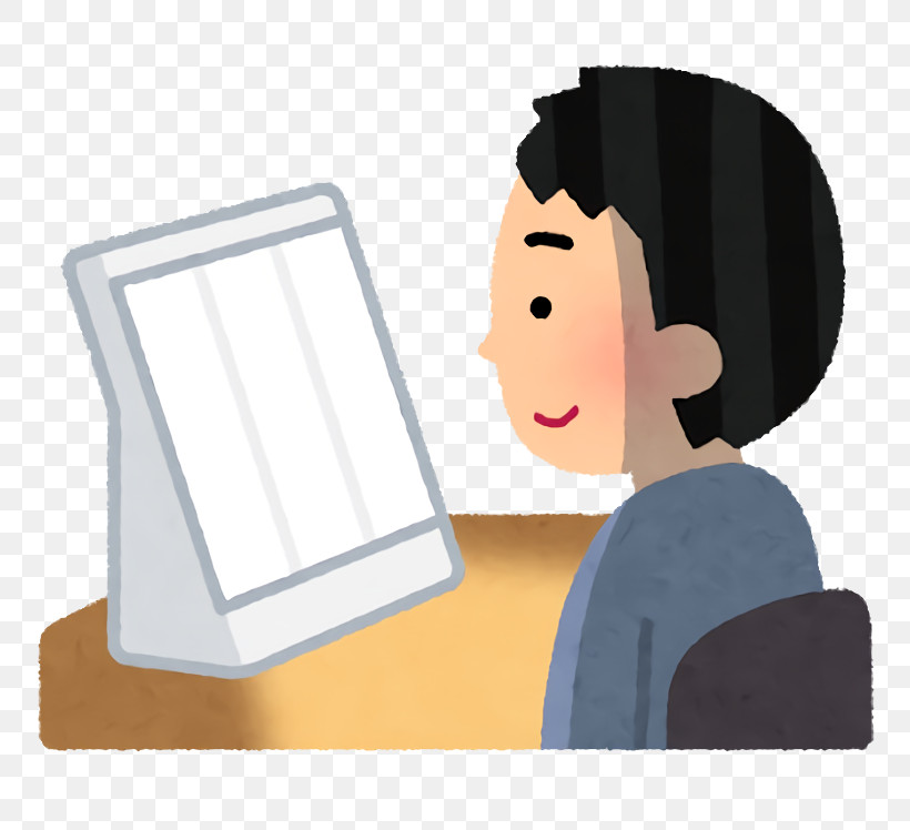 Cartoon Nose Reading Job White-collar Worker, PNG, 800x748px, Cartoon, Job, Nose, Reading, Whitecollar Worker Download Free