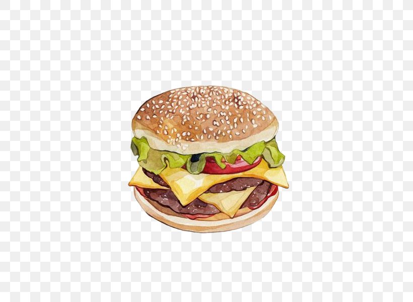 Hamburger Fast Food Pizza French Fries Junk Food, PNG, 600x600px, Hamburger, American Food, Breakfast Sandwich, Buffalo Burger, Burger King Download Free