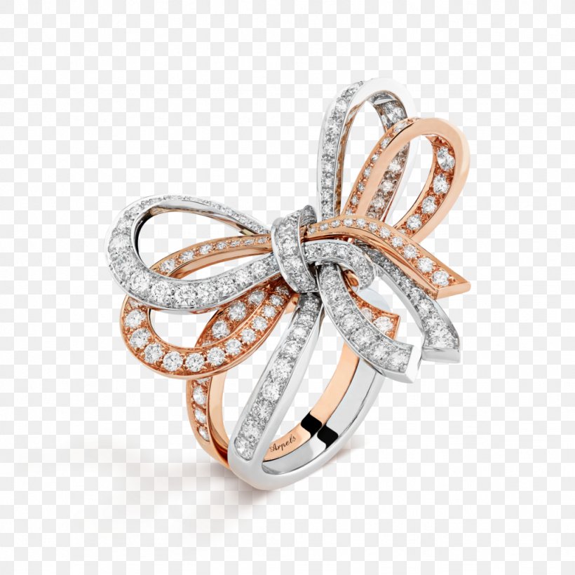 Van Cleef & Arpels Ring Jewellery Jewelry Design Gold, PNG, 1024x1024px, Van Cleef Arpels, Body Jewelry, Bracelet, Colored Gold, Diamond Download Free