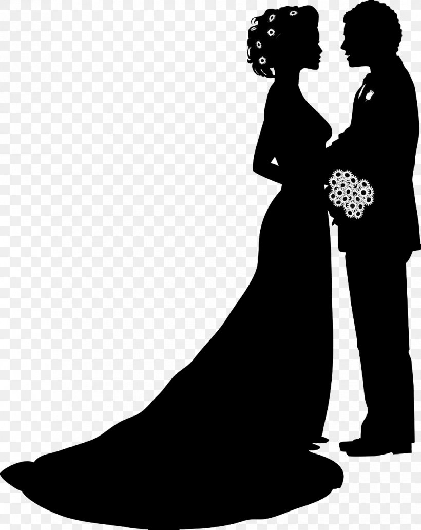 Wedding Invitation Bridegroom Clip Art, PNG, 1032x1300px, Wedding Invitation, Black And White, Bride, Bridegroom, Dress Download Free