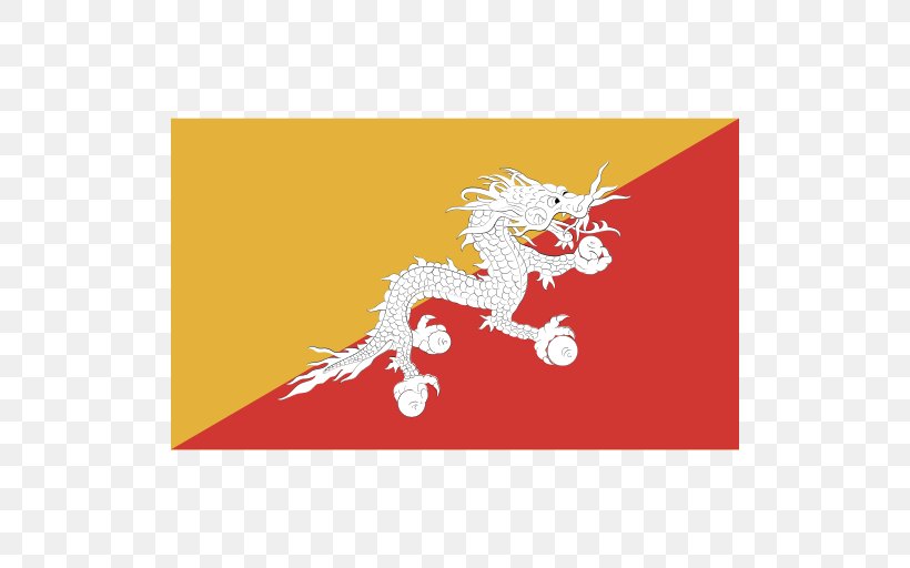 Flag Of Bhutan National Flag Rainbow Flag, PNG, 512x512px, Bhutan, Art, Fictional Character, Flag, Flag Of Bangladesh Download Free