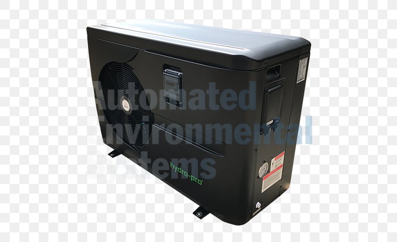 Heat Pump Swimming Pool Central Heating, PNG, 500x500px, Heat Pump, Central Heating, Electric Motor, Electronic Circuit, Electronic Device Download Free