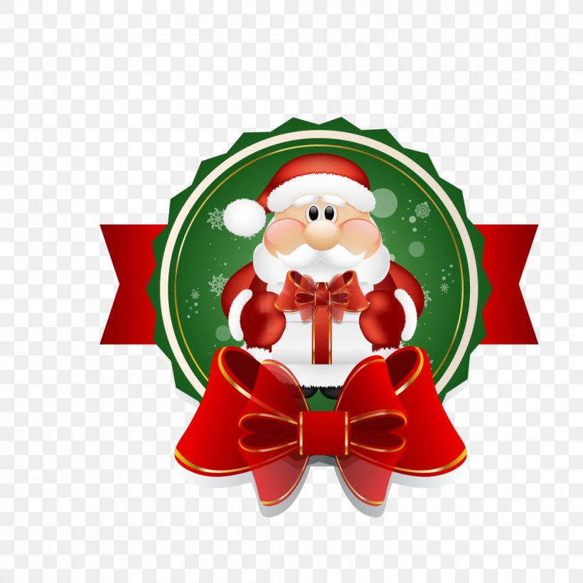 Santa Claus Christmas Gift, PNG, 1000x1000px, Santa Claus, Christmas, Christmas Card, Christmas Decoration, Christmas Ornament Download Free