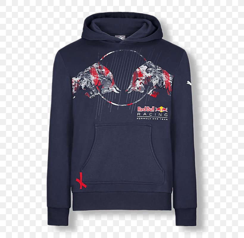 Hoodie T-shirt Red Bull Racing Team, PNG, 800x800px, Hoodie, Bluza, Hood, Jumper, Outerwear Download Free