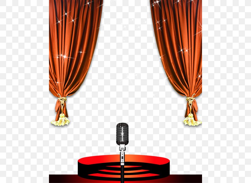 Microphone Stage Download, PNG, 500x600px, Microphone, Button, Curtain, Dance, Drinkware Download Free