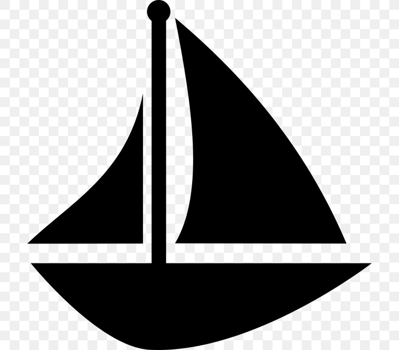 Sailboat Sailing Clip Art, PNG, 708x720px, Sailboat, Black And White, Boat, Boating, Caravel Download Free